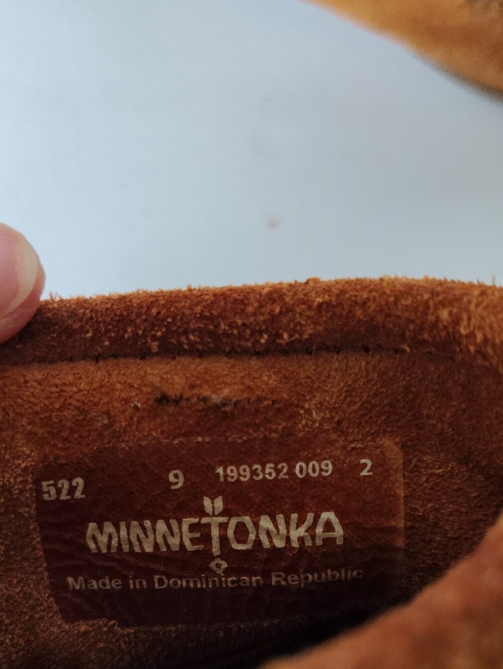 Minnetonka Tan Suede Fringe Moccasin Boots - Picture 3 of 7